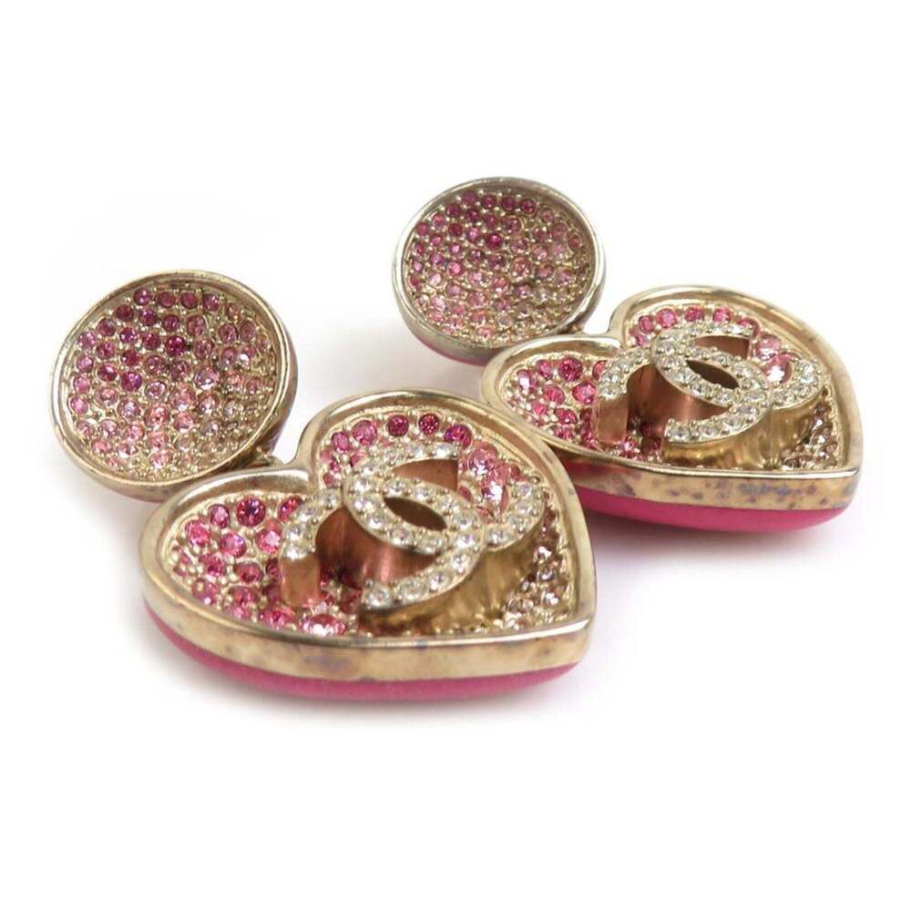 CHANEL Authentic Pink Earrings - Picture 2 of 8
